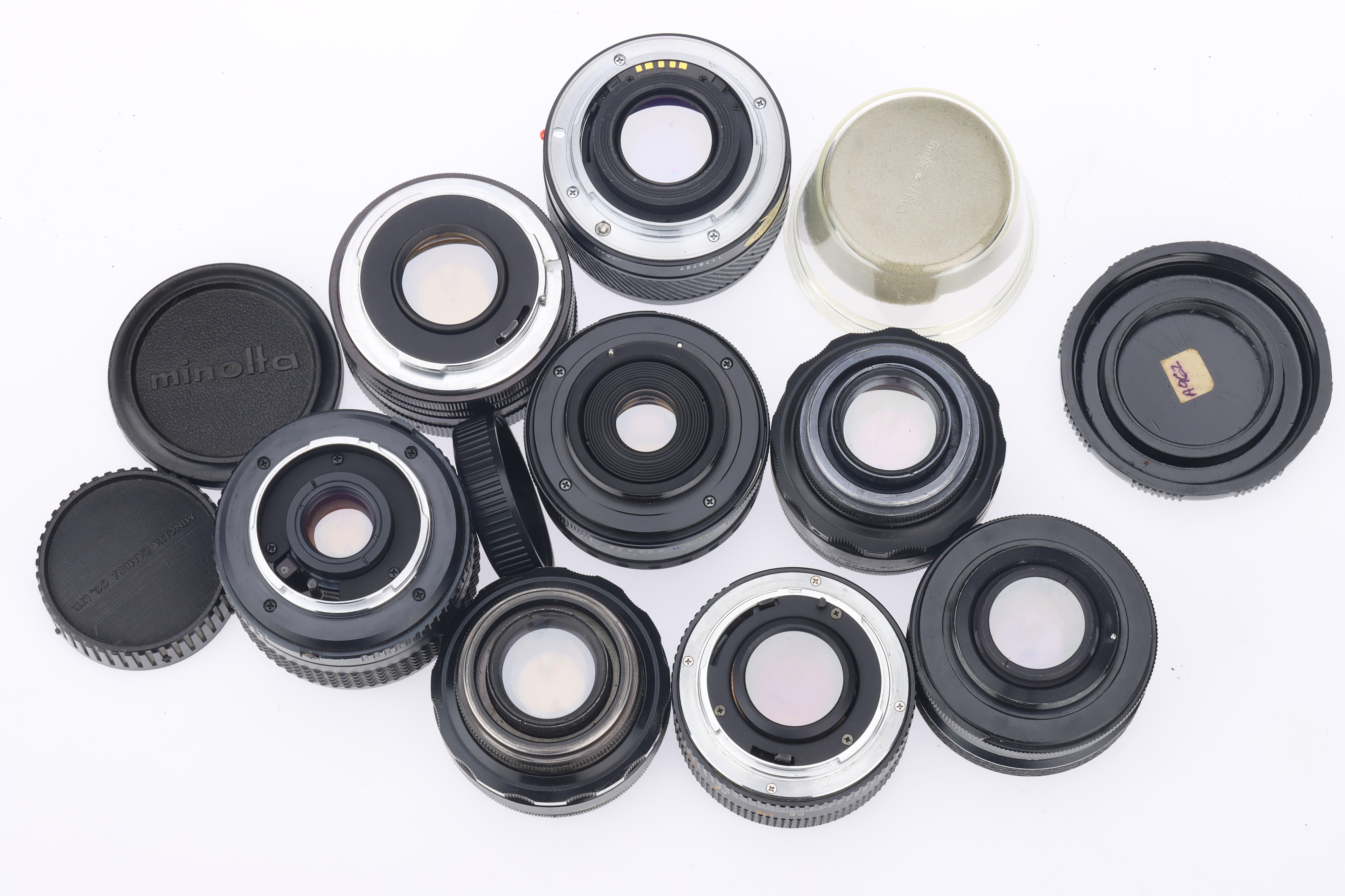 A Mixed Selection of Camera Prime Lenses, - Image 3 of 3