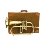 A Brass Eterna Flugelhorn by Getzen,