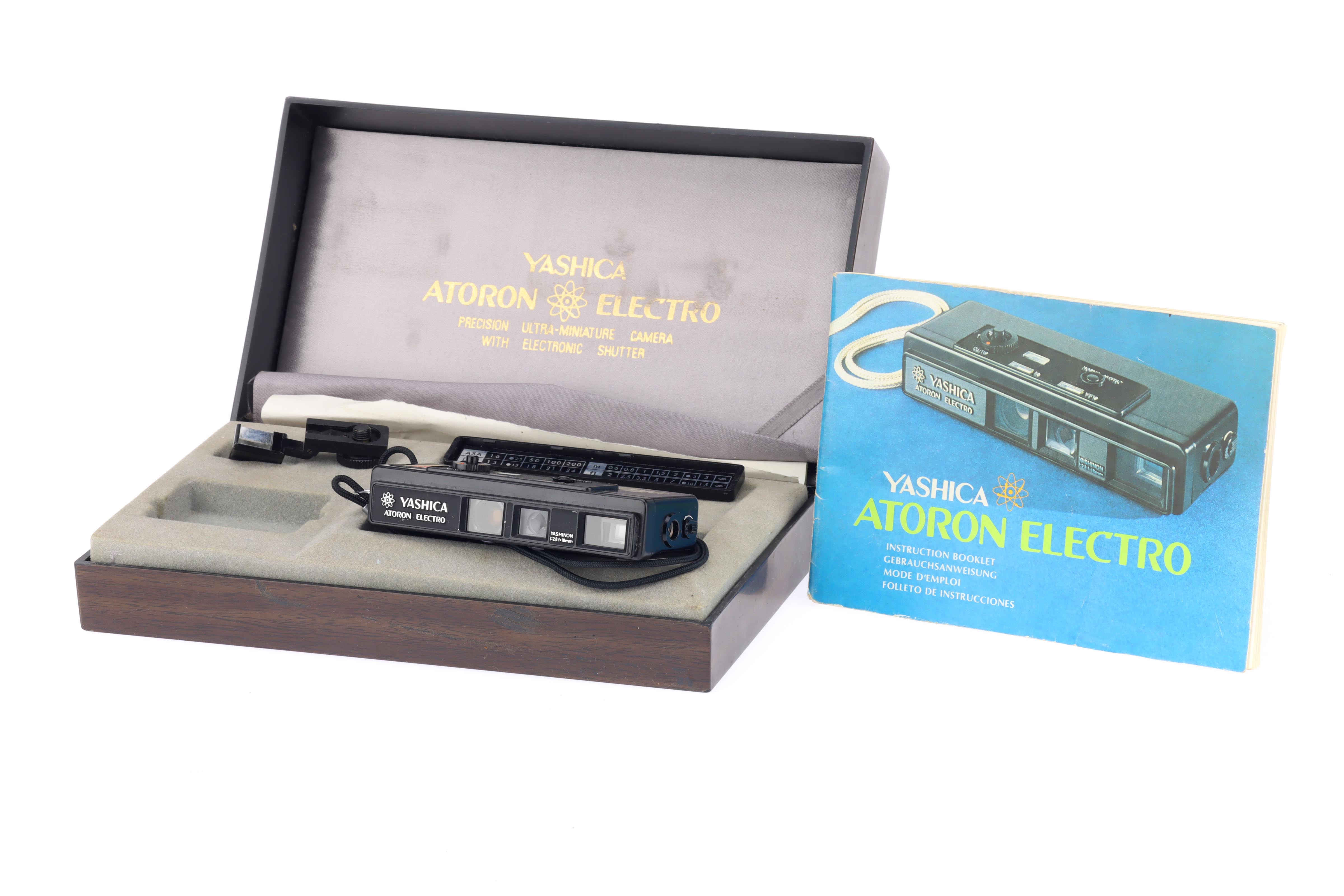 A Yashica Atoron Subminiature Camera,