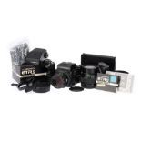 A Bronica ETRS Medium Format Camera Outfit,