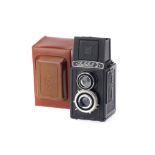 A Lubitel 2 Medium Format TLR Camera,