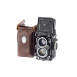 A Rollei Rolleiflex 2.8 E2 Medium Format TLR Camera,