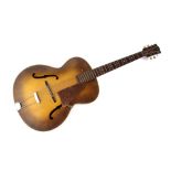 A Hofner Archtop Senator Six String Hollow Body Guitar,
