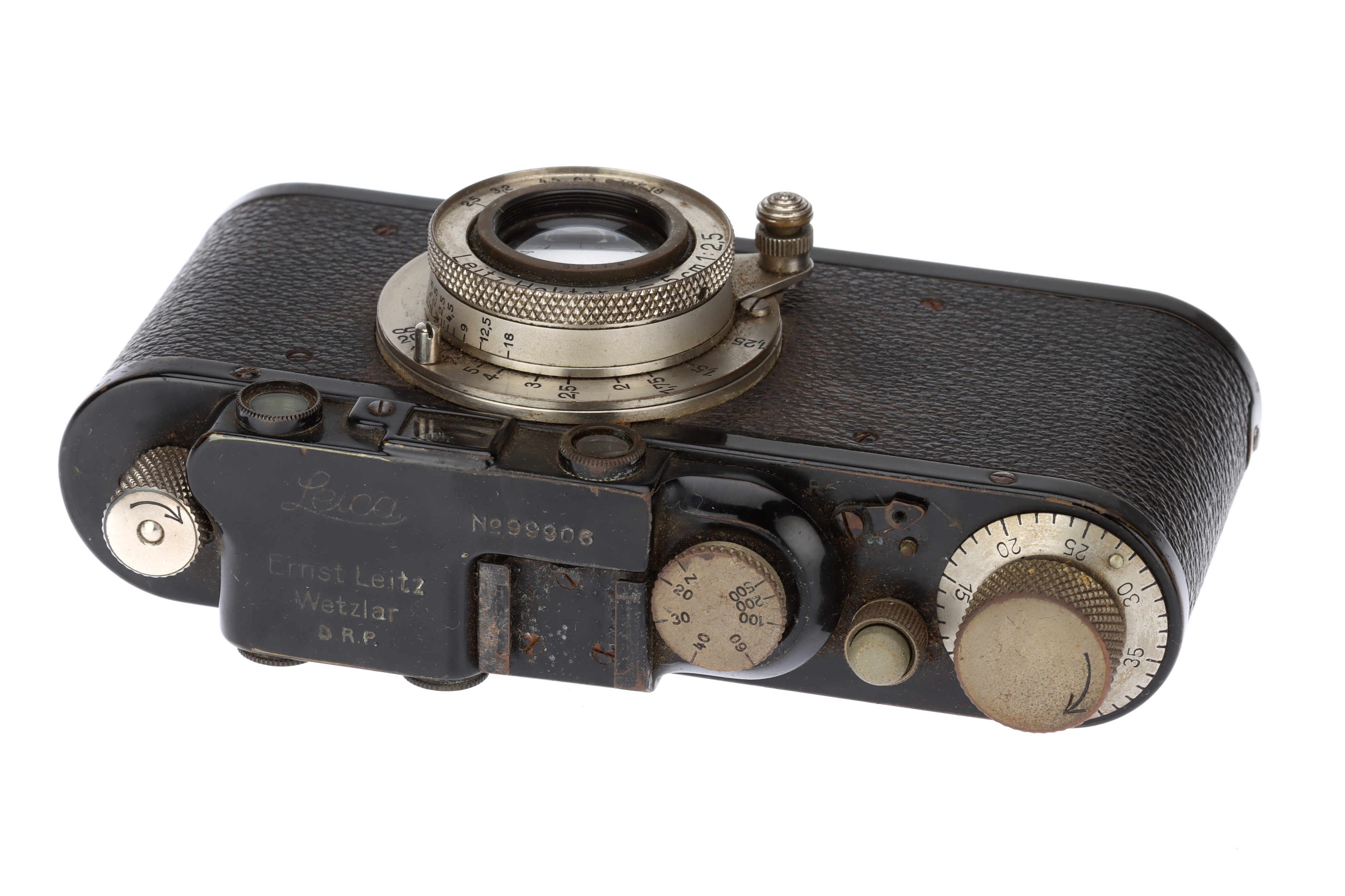 A Leica II Rangefinder Camera, - Image 2 of 3