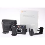 A Black Leica M8 Digital Rangefinder Body