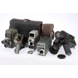 A Selection of Various Cine Cameras,