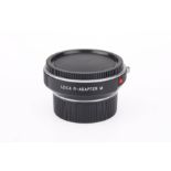 A Leica R-Adapter M 14642 Converter,