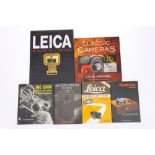 A Selection of Glossy Leica and Classic Camera Books