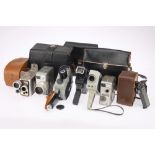 A Selection of Various Cine Cameras,