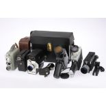 A Selection of Various Cine Camera,