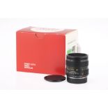 A Leitz Macro-Elmarit-R f/2.8 60mm Lens,