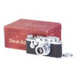 A Leica IIIf Delay Rangefinder Camera,