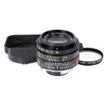 A Leitz Summicron-M ASPH. f/2 35mm Lens,