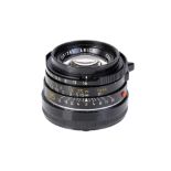 A Leitz Summicron-M f/2 35mm Lens,