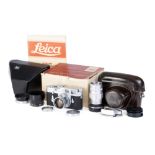 A Leica M3 Rangefinder Camera Outfit,