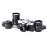 A Leica Leicaflex SL SLR Camera Outfit,