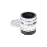 A Leitz Elmar f/3.5 65mm Lens,