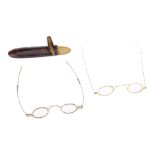 Gold and Silver Antique Spectacles,