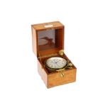 An Usher & Cole 2 Day Marine Chronometer,