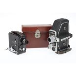 A Bell & Howell 627 16mm Clockwork Motion Picture Camera,