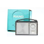 A Rand Solid State Portable Radio Model L-3110-LW,