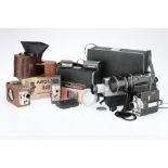 A Chinon 310 Pacific and Other Cine Movie Cameras