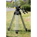 A Sachtler Motion Picture Tripod,