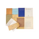 Original Hand Written Lecture Notes of Alfred Harker, Cambridge, 1925, and others,