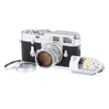 A Leitz Wetzlar Leica M3 Rangefinder Camera