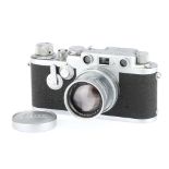 A Leica IIIf Delay Rangefinder Camera,