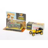 Corgi Toys boxed Corgi Classics comprising 'The World of Wooster' Bentley 3 litre, and 9012 Ford,