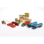 Various Dinky and Matchbox diecast models including 504 Foden and 532 Comet lorries,