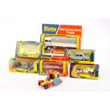 Boxed Dinky and Corgi Toys comprising Dinky 289 and 940, Corgi 151, 155, 285 and 470,