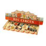 Japanese boxed set of lead copies of Britains and Charbens Circus figures,