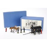 Boxed 'BLACK MARIA' English Police Waggon and figures by STE,