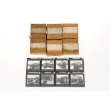 Collection of 60 Magic Lantern Slides of Norway