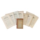 Medicine - Large Collection of Victorian Parliament Acts on Health,
