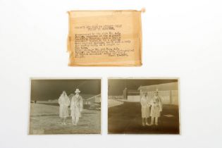 Aviation Interest: Mr & Mrs A. S. Butler Fly to Capetown from Heston, 1930,