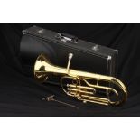 Jupiter Brass Baritone Horn, Cased,