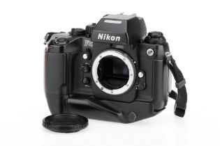 A Nikon F4 35mm SLR Camera,