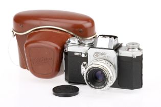 A Wirgin Edixa Flex 35mm SLR Camera,