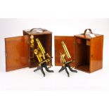 2 Microscopes by Henry Crouch,