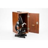 A Leitz Wetzlar Compound Microscope,