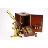 A Victorian Compound Microscope,