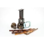A Collection of Magic Lantern Parts,