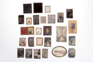 A Collection of Tintype Photographs & Others,