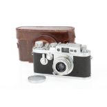 A Leica IIIg 35mm Rangefinder Camera,