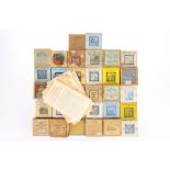 A Large Collection of Boxed Magic Lantern Slides & Lecture Notes,