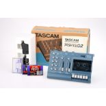 A Tascam Ministudio Porta 02 Tape Recording Desk,