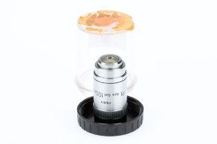 Leitz Wetzlar PL APO 100 Microscope Objective,